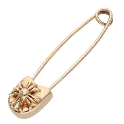 Chrome Hearts 22k Safety Pin S 22k Small Gold Pendant