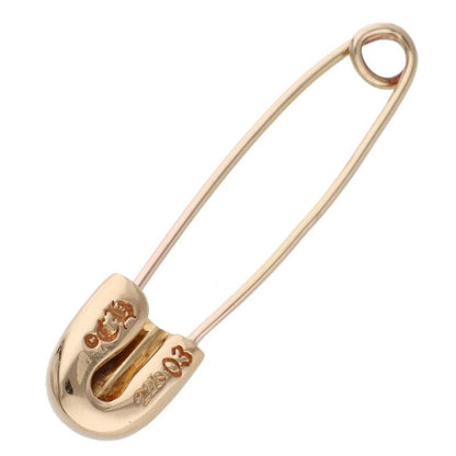 Chrome Hearts 22k Safety Pin S 22k Small Gold Pendant — view 2
