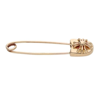 Chrome Hearts 22k Safety Pin S 22k Small Gold Pendant — view 5