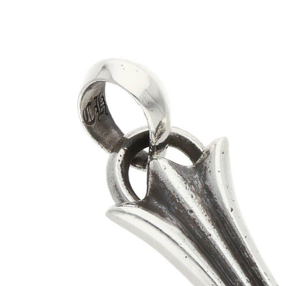 Chrome Hearts CH Crs LG Bale Large CH Cross Silver Pendant — view 3