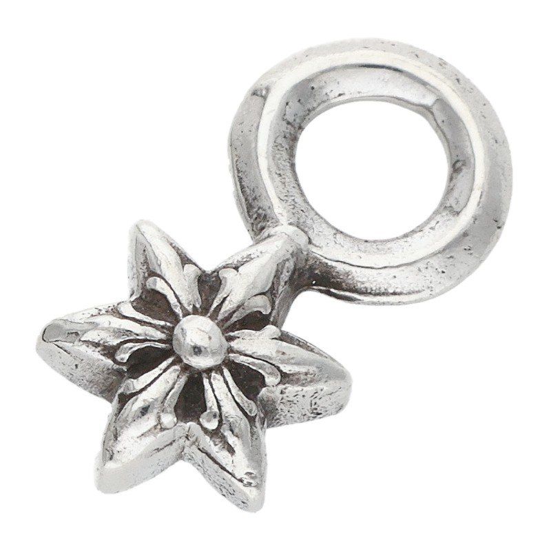 Chrome Hearts Stack Star Charm Silver Pendant