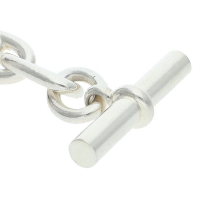 Hermes Chaine D'ancre GM Silver Bracelet — view 5