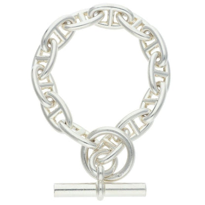 Hermes Chaine D'ancre GM Silver Bracelet