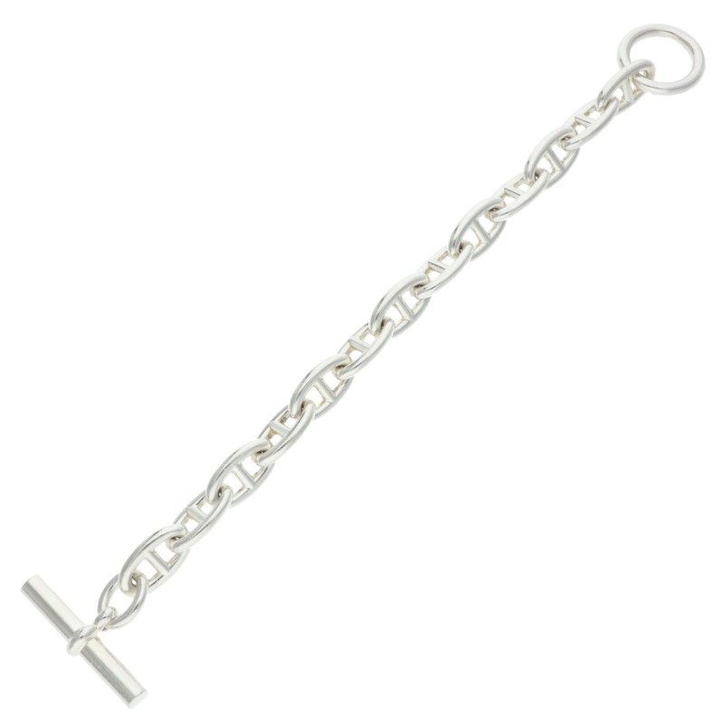 Hermes Chaine D'ancre GM Silver Bracelet — view 2
