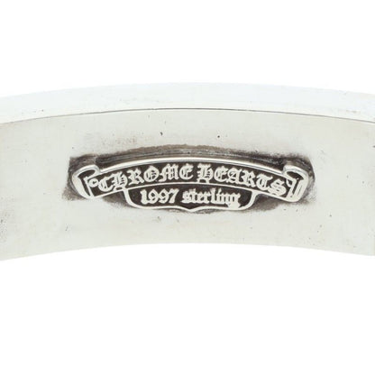 Chrome Hearts ID Floral Crs Cross ID Classic Silver Bracelet — view 3