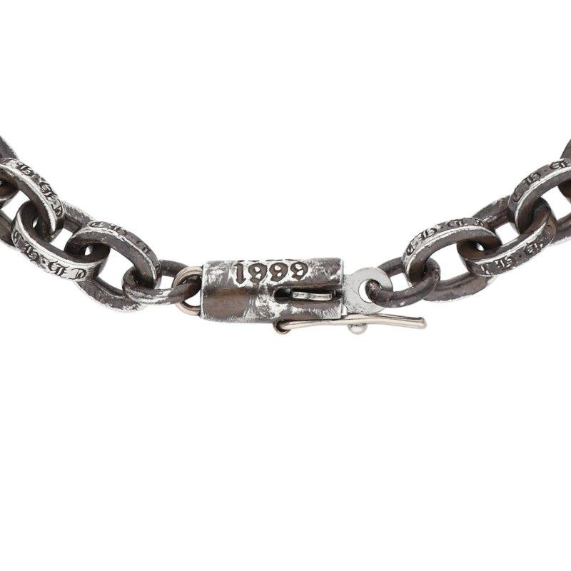 Chrome Hearts Paper Chain Silver Bracelet — view 4