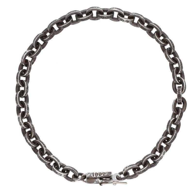 Chrome Hearts Paper Chain Silver Bracelet — view 2