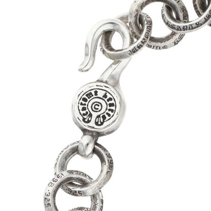 Chrome Hearts Single B Ring Silver Bracelet — view 3
