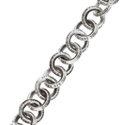 Chrome Hearts Single B Ring Silver Bracelet — view 5