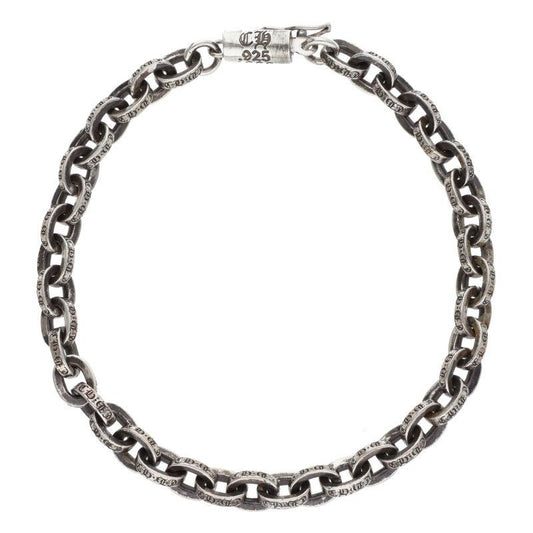 Chrome Hearts Paper Chain Silver Bracelet