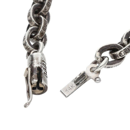 Chrome Hearts Paper Chain Silver Bracelet — view 5