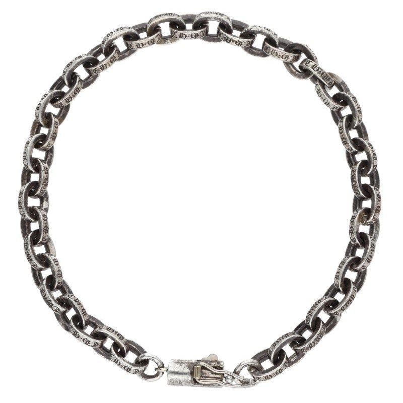 Chrome Hearts Paper Chain Silver Bracelet — view 2