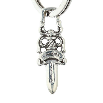 Chrome Hearts Clp Chn Classic-l Long Classic Link Silver Key Chain Key Holder — view 4