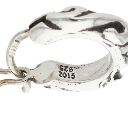 Chrome Hearts Tny Hoop Scrl Thai Nice Kroll Silver Earrings — view 3