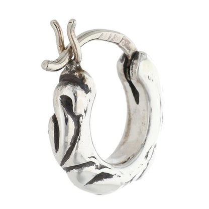 Chrome Hearts Tny Hoop Scrl Thai Nice Kroll Silver Earrings — view 2