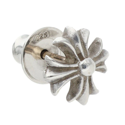 Chrome Hearts No2 CH Pls CH Plus Stud Silver Earrings — view 5