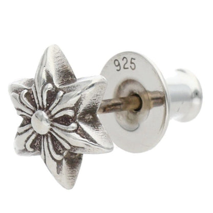 Chrome Hearts CO Star Stud Silver Earrings