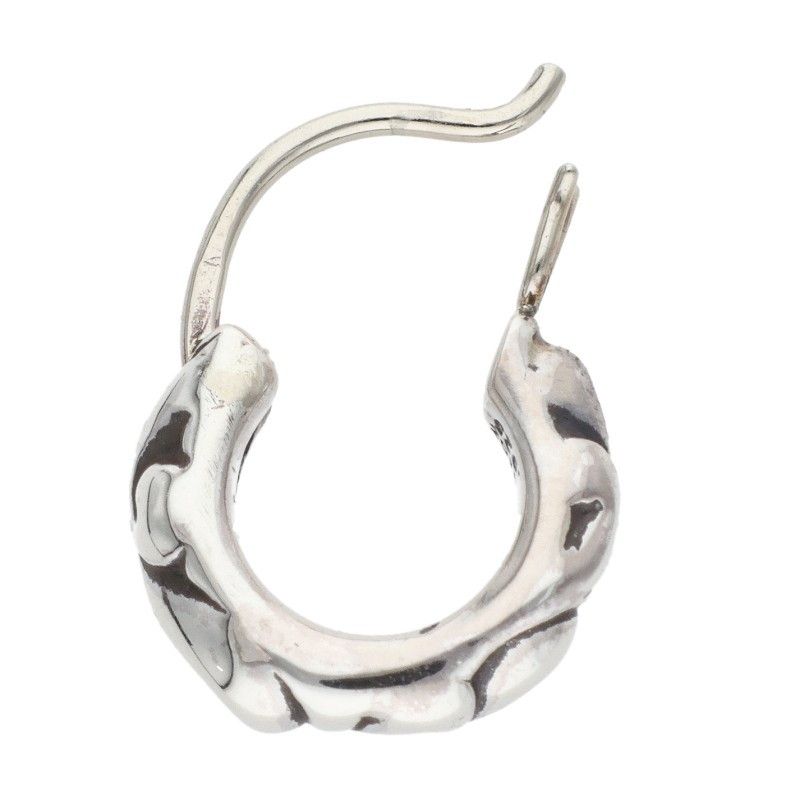 Chrome Hearts Tny Hoop Scrl Thai Nice Kroll Silver Earrings — view 4
