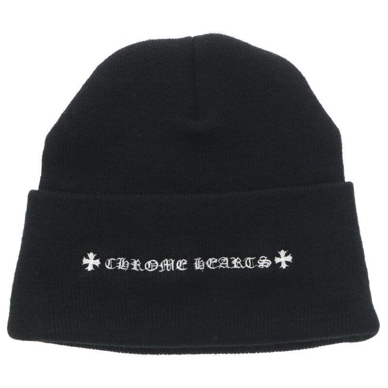Chrome Hearts Wool Watch Cap Chompa Embroidery Beanie — view 2