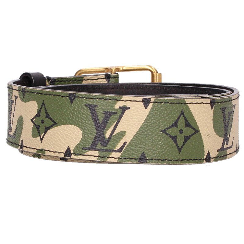 Louis Vuitton Ceinture Monogram Moflage Leather Belt 90 — view 2