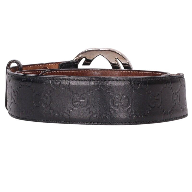Gucci Interlocking Leather Belt 85 — view 2