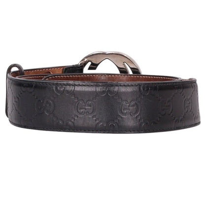 Gucci Interlocking Leather Belt 85 — view 2
