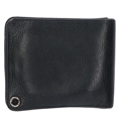 Chrome Hearts 1 Snap Cross Button Leather Wallet — view 2