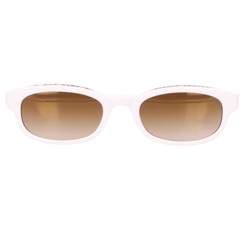 Chrome Hearts Lowrider Oval Frame Sunglasses 52 Eyewear