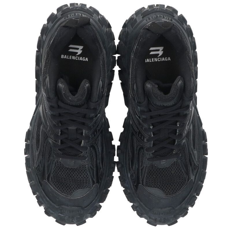 Balenciaga Bouncer Chunky Sole Sneakers — view 4