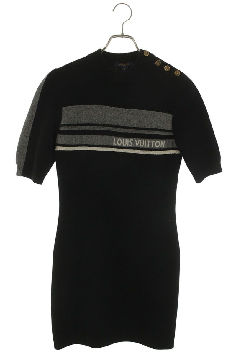 Louis Vuitton LV Intarsia Cashmere Knit Dress