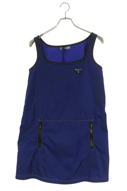 Prada Re-Nylon Sleeveless Dress 38
