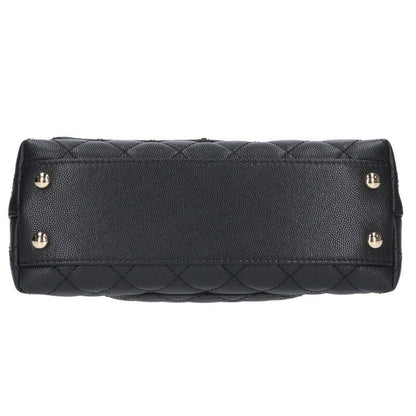 Chanel Coco Handle 24 Caviar Leather Handbag — view 4