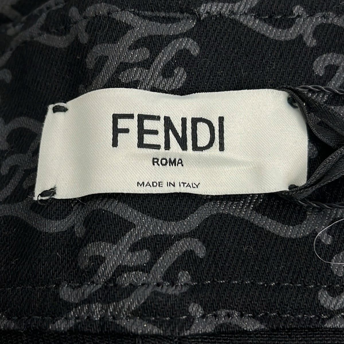 Fendi Jeans IT 38 Black Gray Full Length — view 3