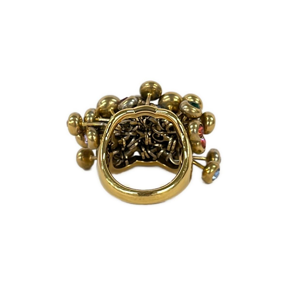 Loewe Ring Gray Beige Light Blue Push — view 3