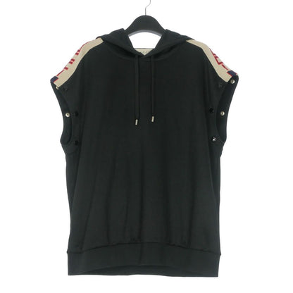 Gucci Technical Jersey Arm Change Hoodie Long Sleeve XS Black — view 5