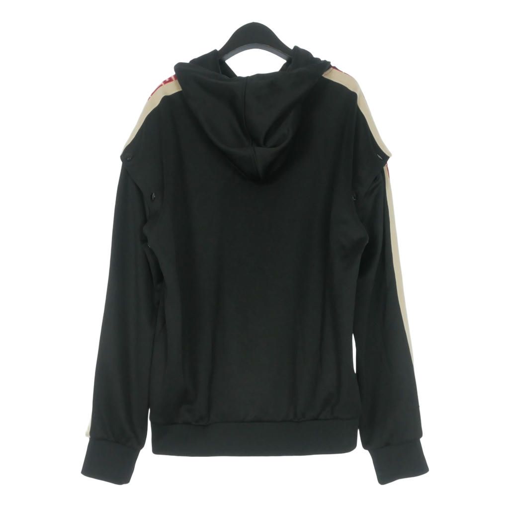 Gucci Technical Jersey Arm Change Hoodie Long Sleeve XS Black — view 2