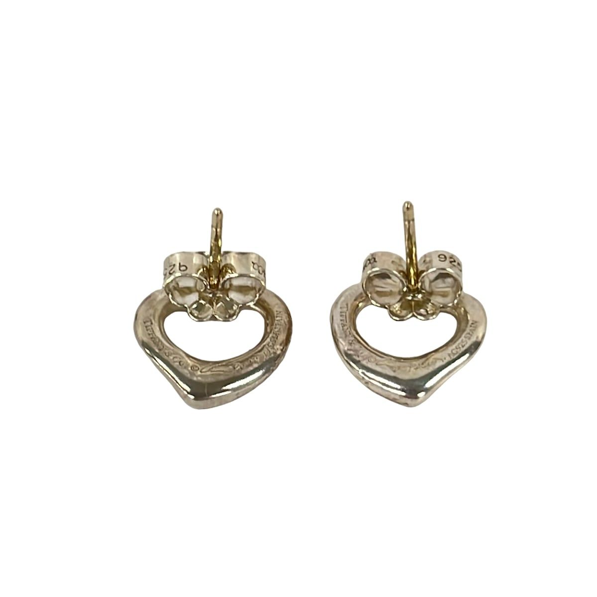 Tiffany & Co Earrings Open Silver — view 2