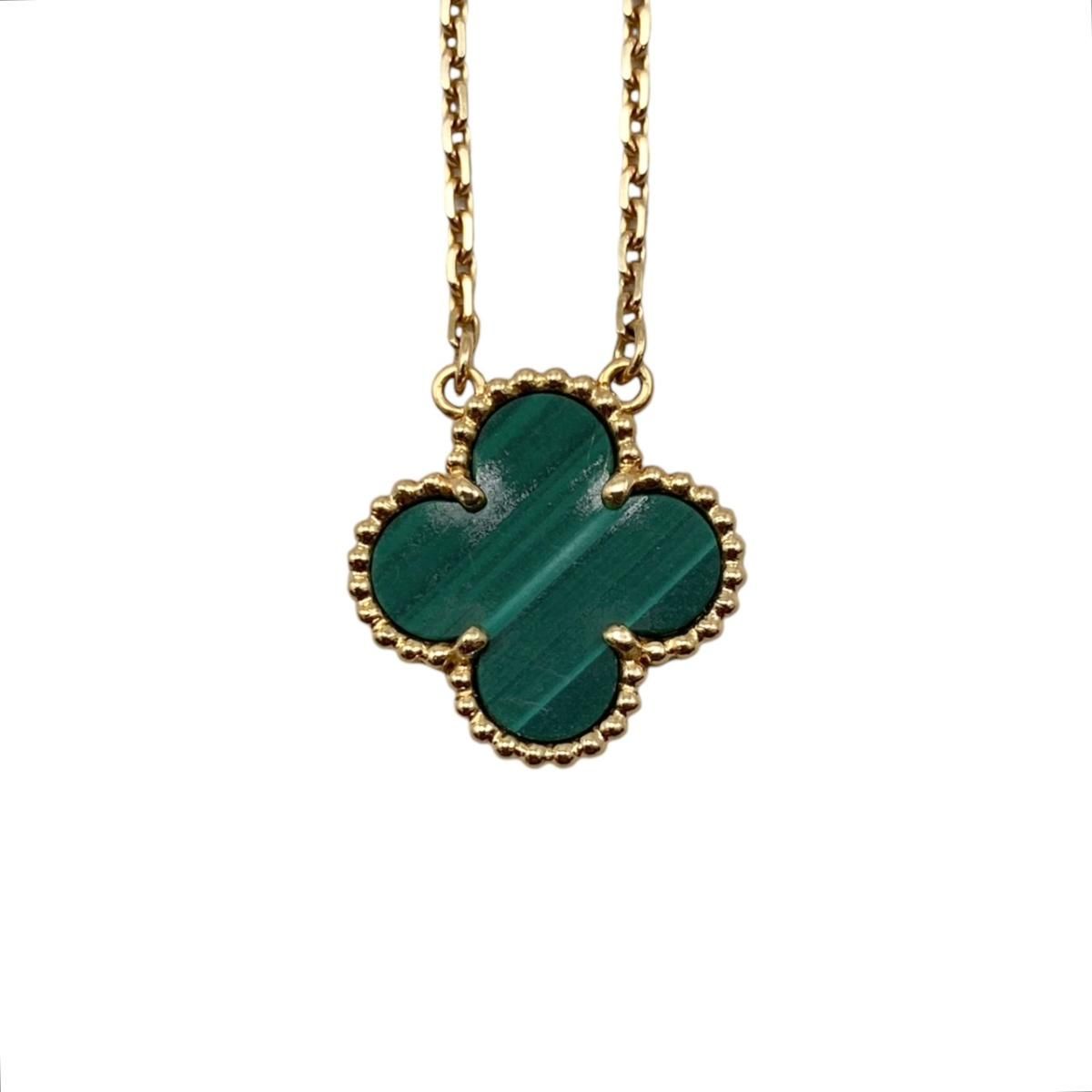 Van Cleef & Arpels Cleef&arpels Necklace Vintage Alhambra Pendant Yellow Gold — view 3