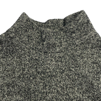 Dolce & Gabbana les Calf Ear Doll Tweed High Neck Dress Gray 40 — view 4