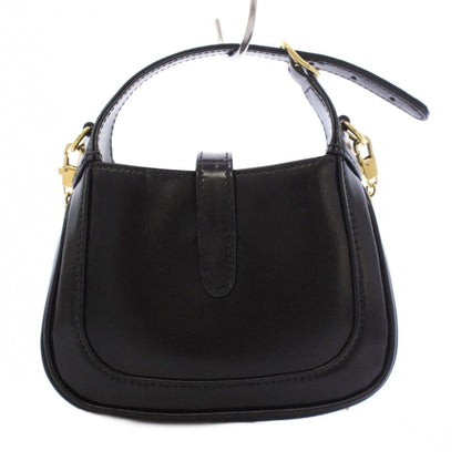 Gucci Jackie Nano Bag 2-Way Hand One Handle Shoulder Chain Leather Bicolor — view 3