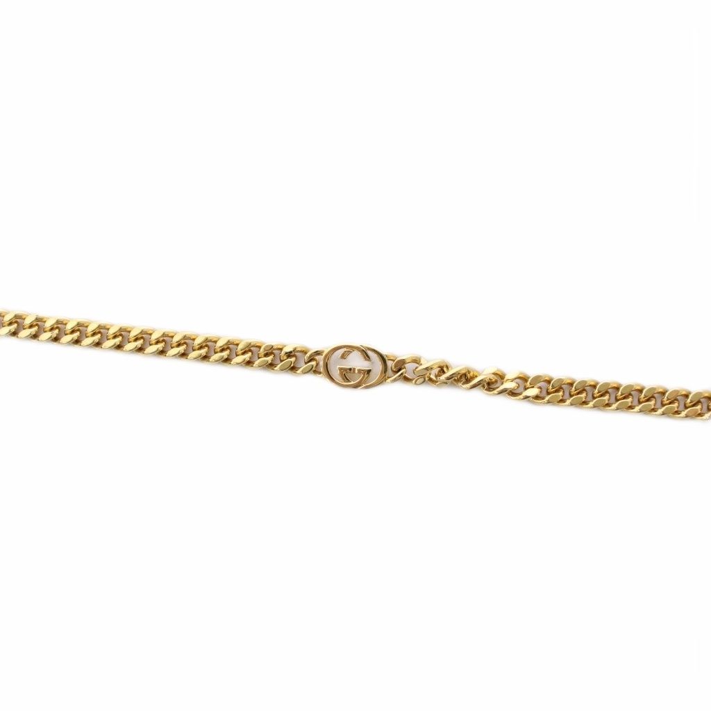 Gucci Jackie Nano Bag 2-Way Hand One Handle Shoulder Chain Leather Bicolor — view 8