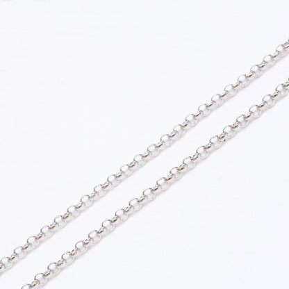 Celine Polished 750 Pave Diamond Vintage Necklace — view 5