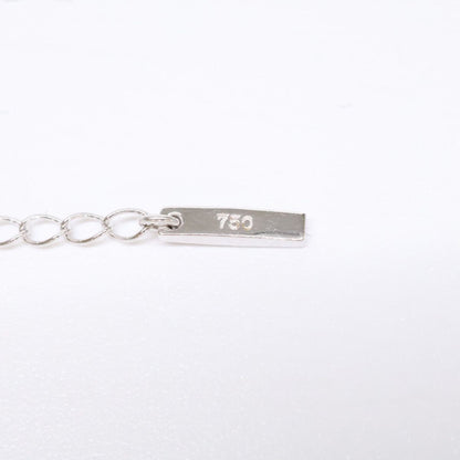 Celine Polished 750 Pave Diamond Vintage Necklace — view 7