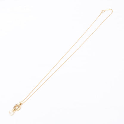 Tiffany & Co Polished 750 6.3 Door Knock Pearl Diamond Necklace — view 2