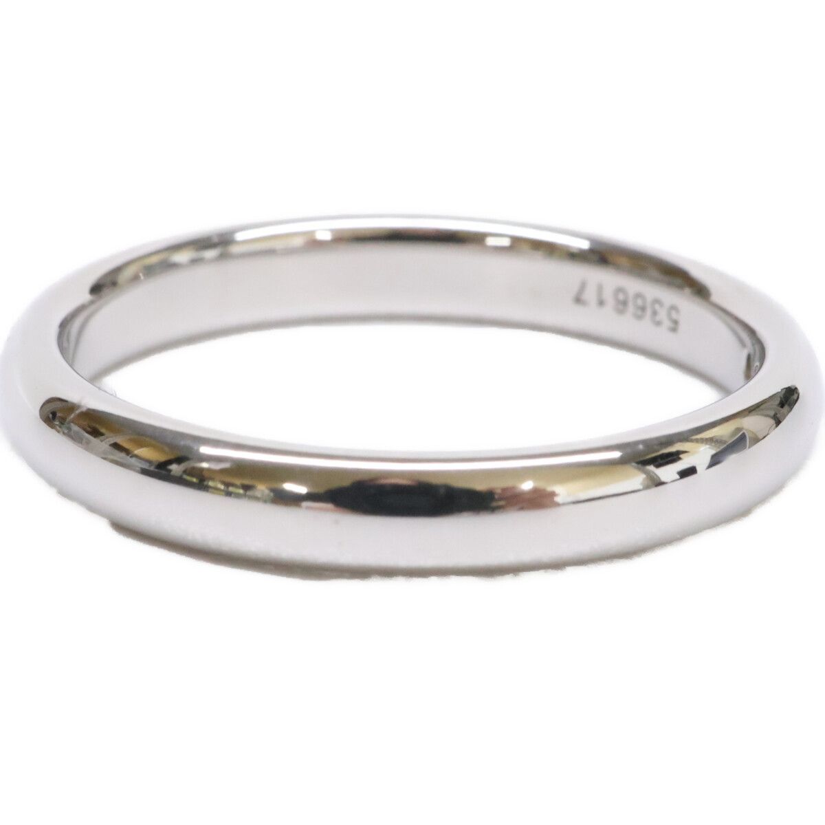 Harry Winston Polished Diamond 1 Stone Round Cut Band 15 Ring — view 4