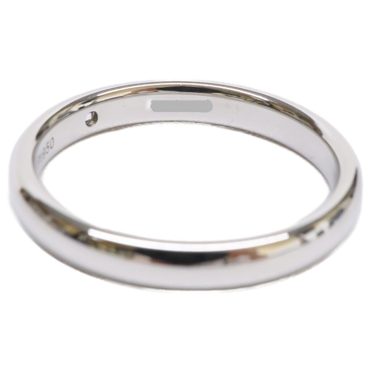 Harry Winston Polished Diamond 1 Stone Round Cut Band 15 Ring — view 7