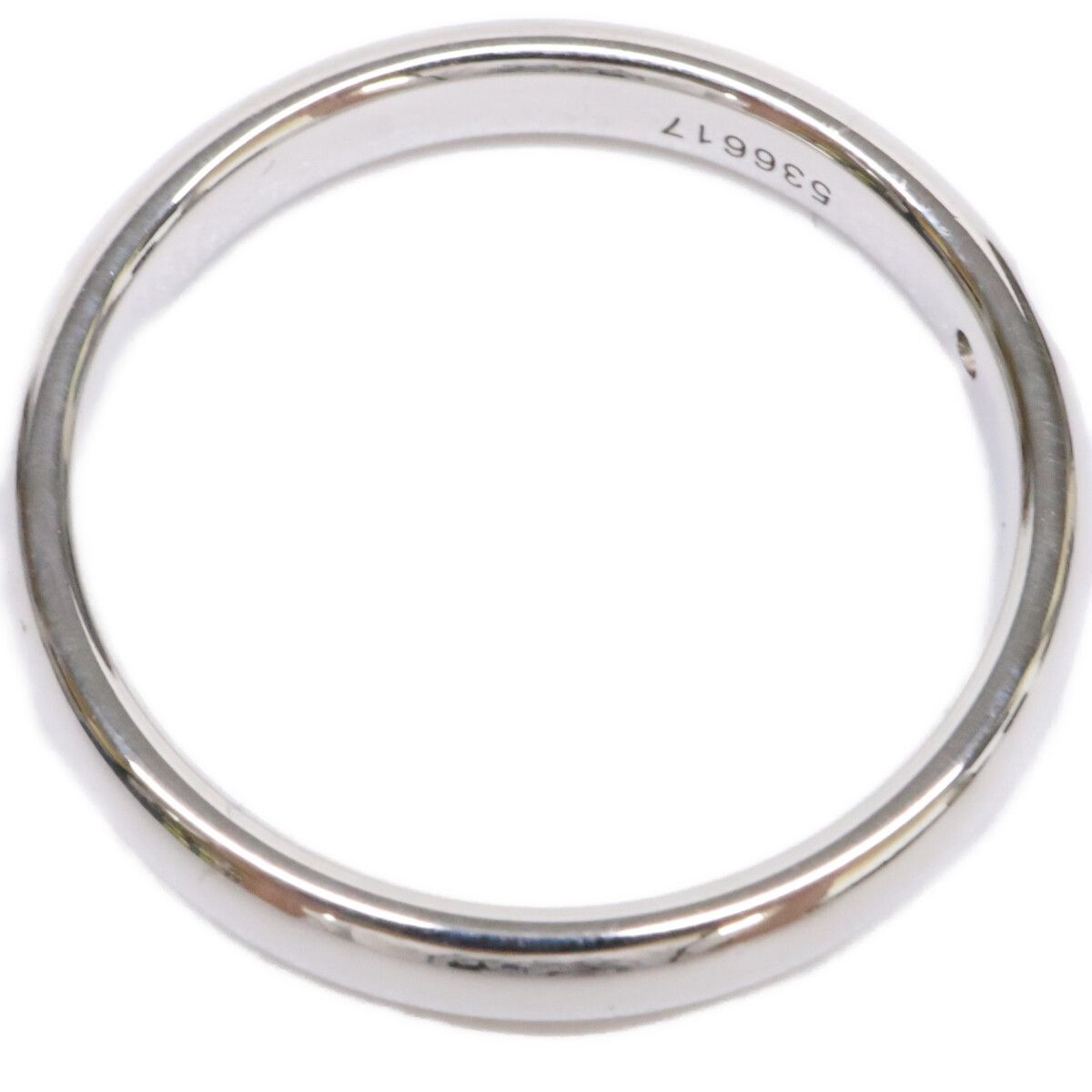 Harry Winston Polished Diamond 1 Stone Round Cut Band 15 Ring — view 5