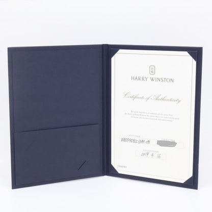 Harry Winston Polished Diamond 1 Stone Round Cut Band 15 Ring — view 8