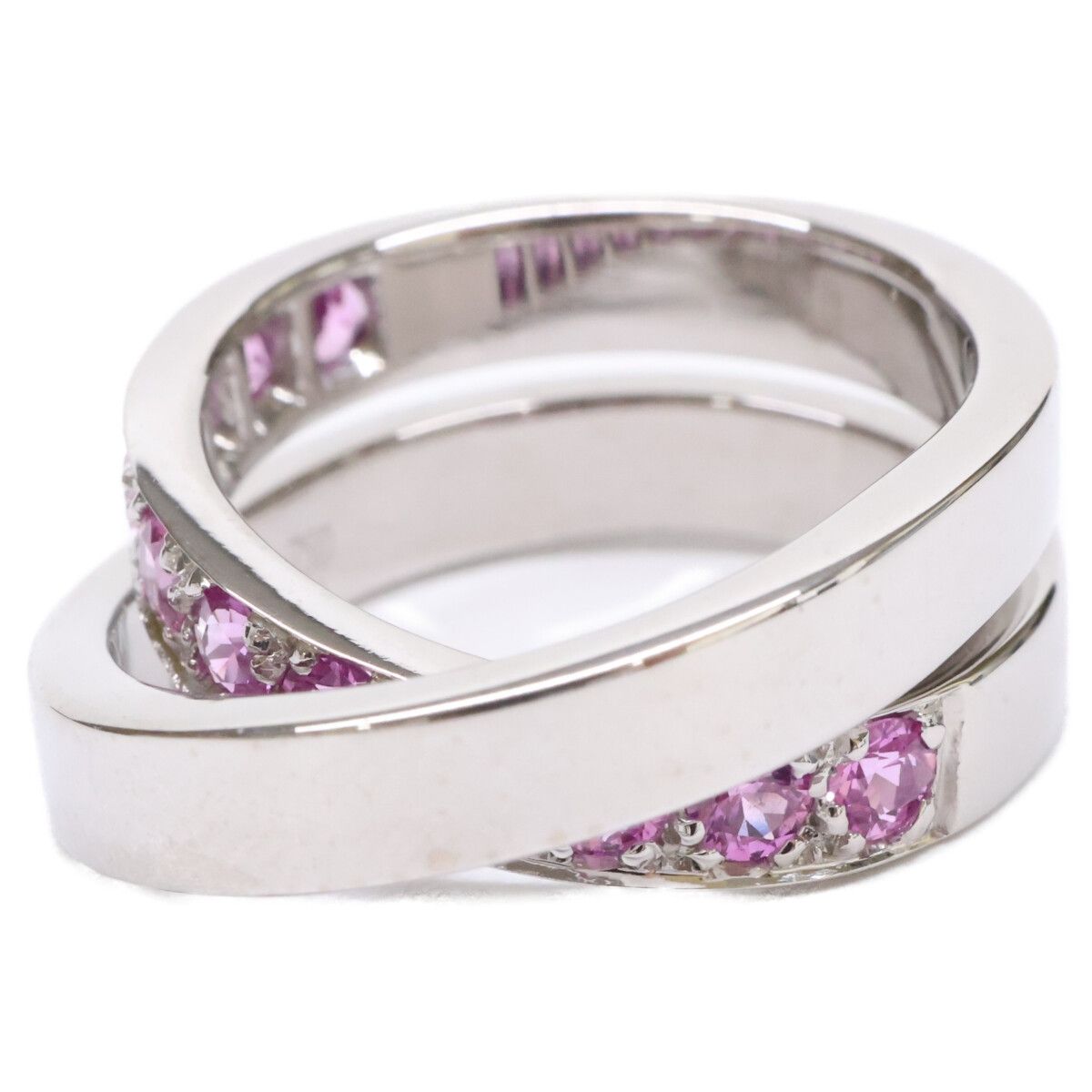 Cartier Polished Pink Saffiano Paris 53 No 13 Ring — view 2