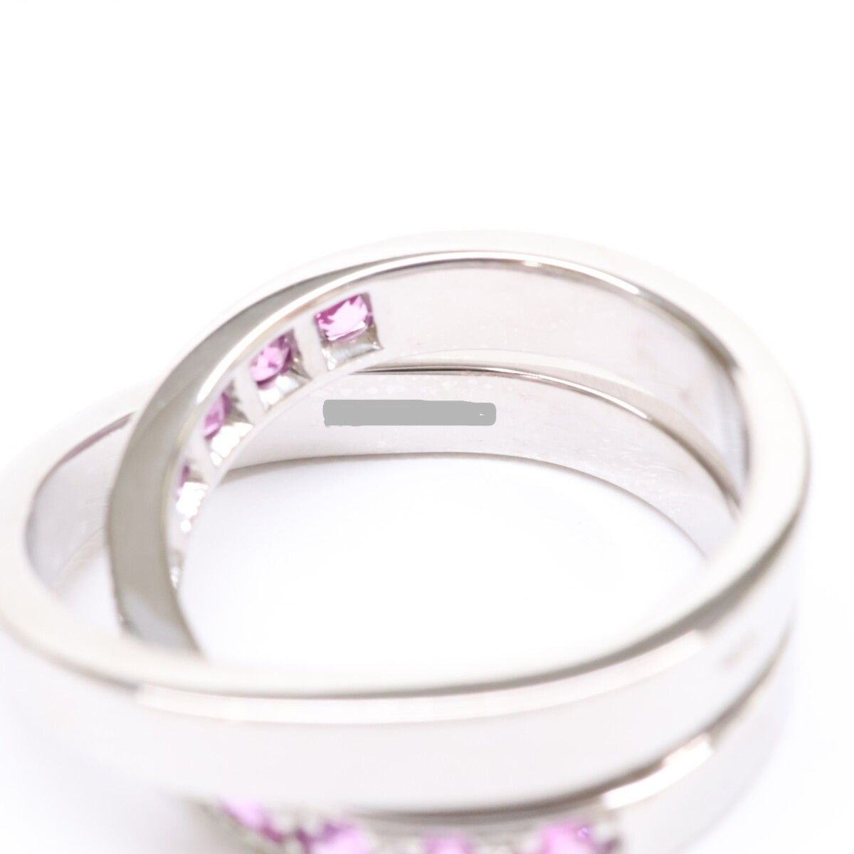 Cartier Polished Pink Saffiano Paris 53 No 13 Ring — view 7